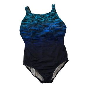 Great lengths SZ 16 one piece bathing suit